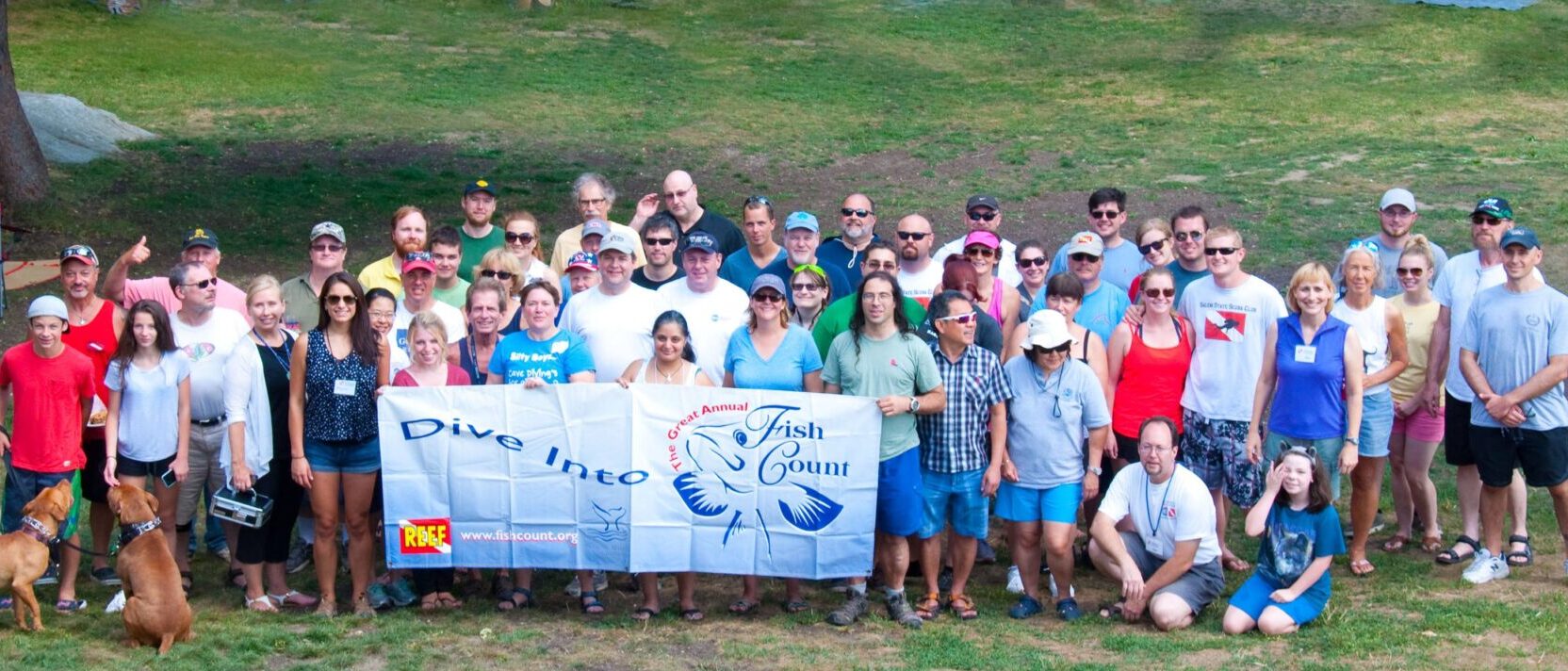 Great Annual Fish Count Group photo
