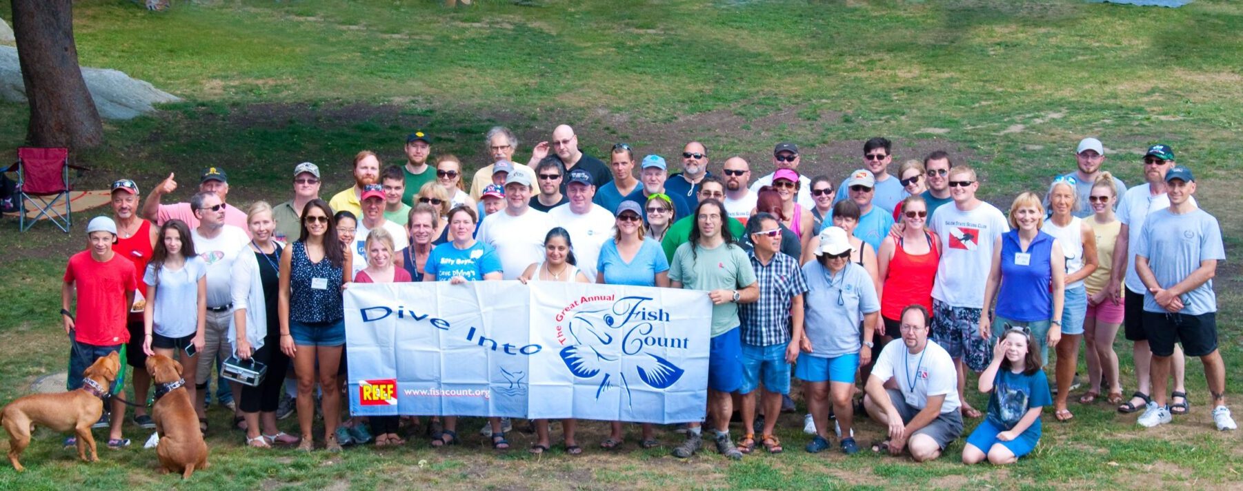 Great Annual Fish Count Group photo