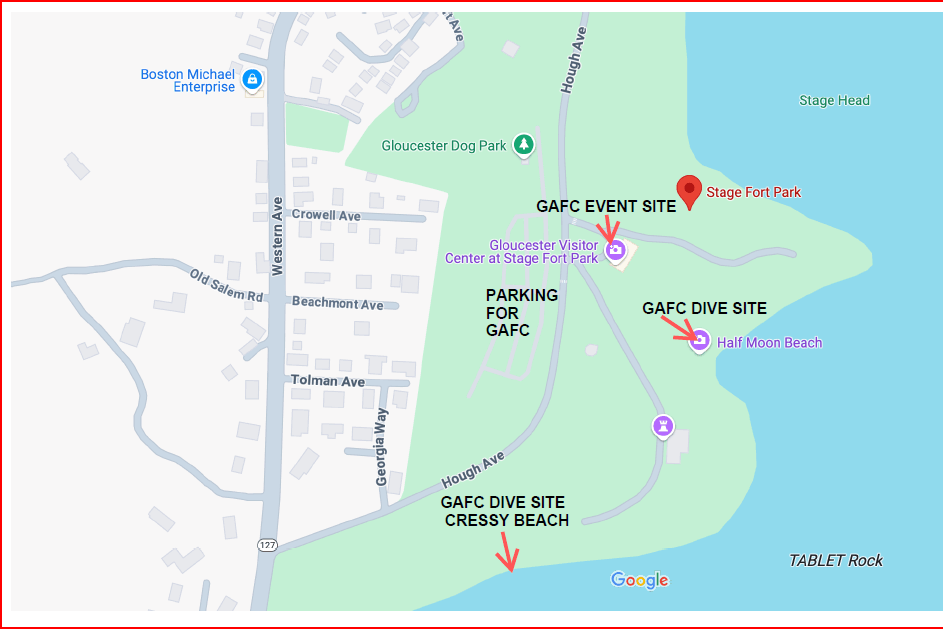 GAFC Site Map